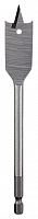 KRANZ (KR-91-0774) Сверло перовое по дереву 25х300 мм (шестигранный хвостовик)