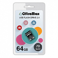 OLTRAMAX OM-64GB-70-черный USB флэш-накопитель