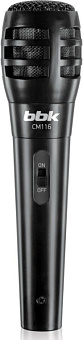 BBK CM116 черный Микрофон