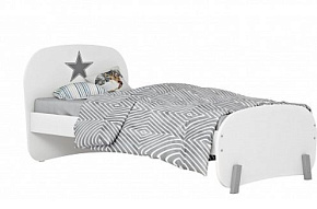 POLINI Кровать детская Polini kids Mirum 1910, белый (2кор) Кровать POLINI Кровать детская Polini kids Mirum 1910, белый (2кор)