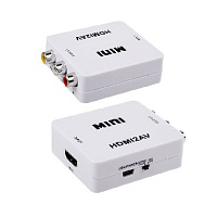 REXANT (17-6931) КОНВЕРТЕР HDMI НА 3 RCA, ПЛАСТИК, БЕЛЫЙ Переходник