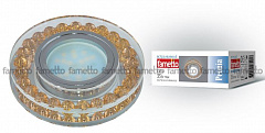 FAMETTO DLS-P102 GU5.3 CHROME/GOLD ЭЛЕКТРИКА