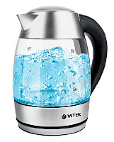 VITEK VT-7047 TR стекло Чайник электрический