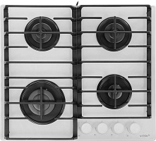 VITEK VGH 6420 WG стекло белое Варочная панель газовая