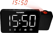 TELEFUNKEN TF-1709(черный с белым) Радиочасы