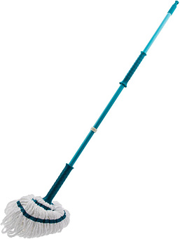 PALISAD HOME Швабра отжимная скручиванием 120 см, насадка из микрофибры, 120 г, Home Palisad 935095 Швабра