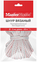 MASTER HOUSE п/п б/с Вязаный 5мм 20м 60388