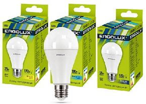 ERGOLUX (13183) LED-A65-20W-E27-4K Лампа светодиодная