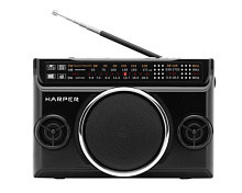 HARPER HRS-640 черный\серый Радиоприёмник