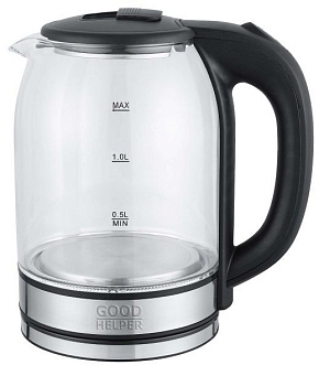 GOODHELPER KG-18B11 (1,8л. стекло) Чайник