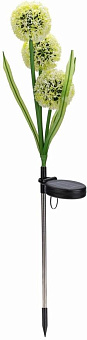 REXANT (602-2433) Светильник грунтовый Одуванчик, RGB, встроенный аккумулятор, солнечная панель