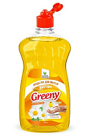 CLEAN&GREEN CG8154 Greeny Light 500 мл. Ромашка Средство для мытья посуды