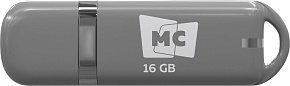 MORE CHOICE (4620202558664) USB 16GB 2.0 МФБ16 Grey USB-накопитель MORE CHOICE (4620202558664) USB 16GB 2.0 МФБ16 Grey