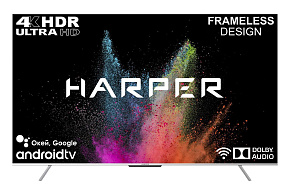 HARPER 75U770TS UHD 4K SMART TV безрамочный LED-ТЕЛЕВИЗОР