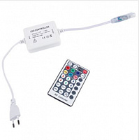ECOLA RF1606KSB LED STRIP 220V RGB RF CONTROLLER (IP20) 600W 2,7A для ленты 220V 16X8 IP68 с радиопультом аксессуары для светильников