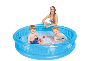 SUNCLUB Бассейн с мягкими бортиками Sunclub Ф155*32 см 51004 Бассейн