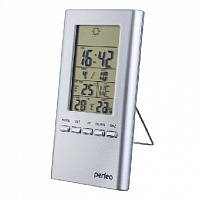 PERFEO (PF_A4603) METEO - PF-S3331F серебряный Часы-метеостанция