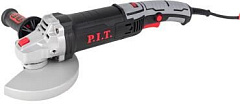 P.I.T. Шлифмашина угловая электрич. PWS150-C1 (1260Вт, 150х22,2мм, 3000-9000 об/мин, М14, клав.выкл) Углошлифовальная машина P.I.T. Шлифмашина угловая