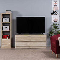 ГУД ЛАКК 2.03.03.100.3 КАСТОР тумба 4 ящика RU сонома (2 пак.)