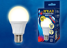 UNIEL (UL-00004290) LED-A60 12W/3000K/E27/FR/DIM PLP01WH Лампочка