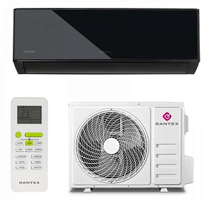 DANTEX RK-09SATBI Black PLUS/RK-09SATBIE ADVANCE PRO PLUS BLACK MIRROR Сплит-система
