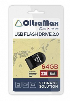 OLTRAMAX OM-64GB-330-Black USB флэш-накопитель