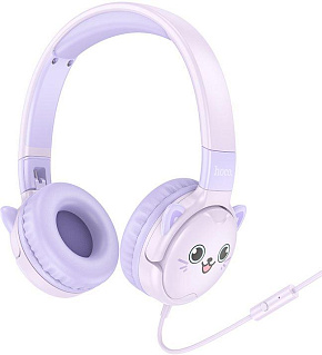HOCO (6942007638609) W61 Purple Наушники
