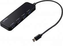 PERFEO (PF D0804) USB C-HUB 4 Port, (PF-H048 Black) чёрный USB разветвитель