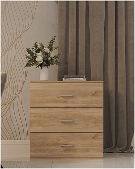 АНРЭКС OSKAR Комод 5S/50, цвет дуб Санремо Комод
