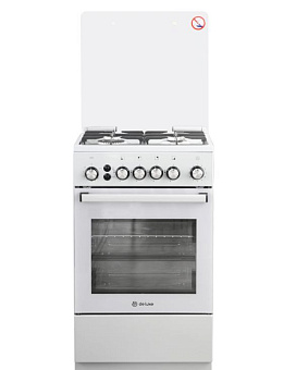 DE LUXE 5040.40г (кр) ЧР-012 Плита газовая