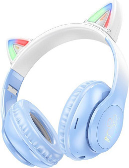 HOCO (6931474795861) W42 Bluetooth 5.3 Blue Наушники