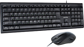 SMARTBUY (SBC-114282-K) ONE 114282 черный мышь+клавиатура