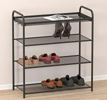 ЗМИ Подставка для обуви "Верона 24" (VERONA 24 shoe rack) черный ПДОВ24 Ч Подставка для обуви