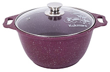 KUKMARA к31tsm а/пр литая 3,0л стекл/кр Trendy style mystery Кастрюля KUKMARA к31tsm а/пр литая 3,0л стекл/кр Trendy style mystery