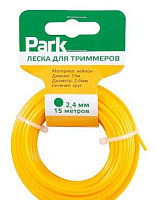PARK Леска для триммеров Park 2,4мм, 15м, круг (990596) Леска