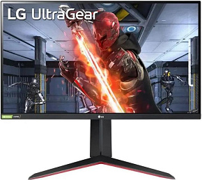 LG 27 27GN65R-B, 1920x1080, IPS, 144Hz, HDMI+DP ,pivot, black Монитор