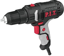 P.I.T. Дрель-шуруповерт электрич. PBM10-C3 (400Вт, 35Нм, рег.18+1, БЗП 10мм, 2ск, 0-550/1850об/мин)