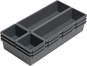 VIOLET "Комбо 4" (серый) 744718 Лотки для хранения