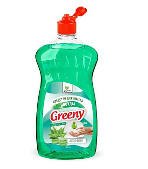 CLEAN&GREEN CG8156 Greeny Light Алоэ вера 1000мл Средство для мытья посуды