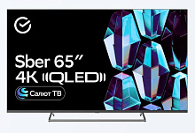 SBER QLED SDX 65UQ5231T SMART TV безрамочный Телевизор