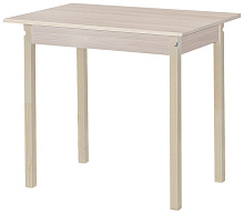 ЭЛЕГИЯ Стол обеденный ЛДСП ПН (Бесцветный (Лак),Ясень шимо светлый) Стол обеденный