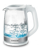 BRAYER BR1040WH (2л. стекло) Чайник