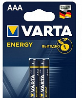 VARTA LR03 AAA BL2 ENERGY ALKALINE 1.5V (4103) (4103213412) Элементы питания