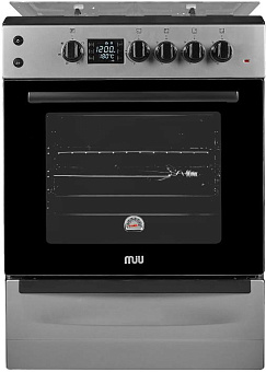 MIU 6041 ЕRPDCHK серая Плита газоэлектрическая