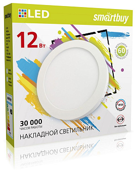 SMARTBUY (SBL-RSDL-12-4K) 12w/4000K Светильник