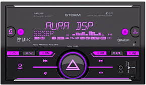 AURA STORM-846 2-Din USB-ресивер Автомагнитола