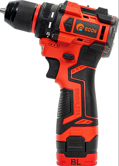EDON UAD-16BL красный/черный 27518 16В, 2аккум., бесщеточный Дрель-шуруповёрт
