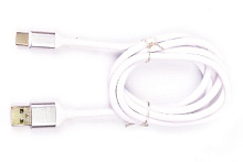 HARPER SCH-730 WHITE (USB TYPE C, 1м, оплетка силикон) USB кабель