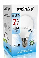 SMARTBUY (SBL-P45-07-40K-E14) 7W/4000/E14 Светодиодная лампа