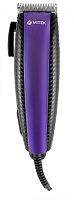 VITEK VT-1357 черный/фиолетовый (насадок в компл:4шт)